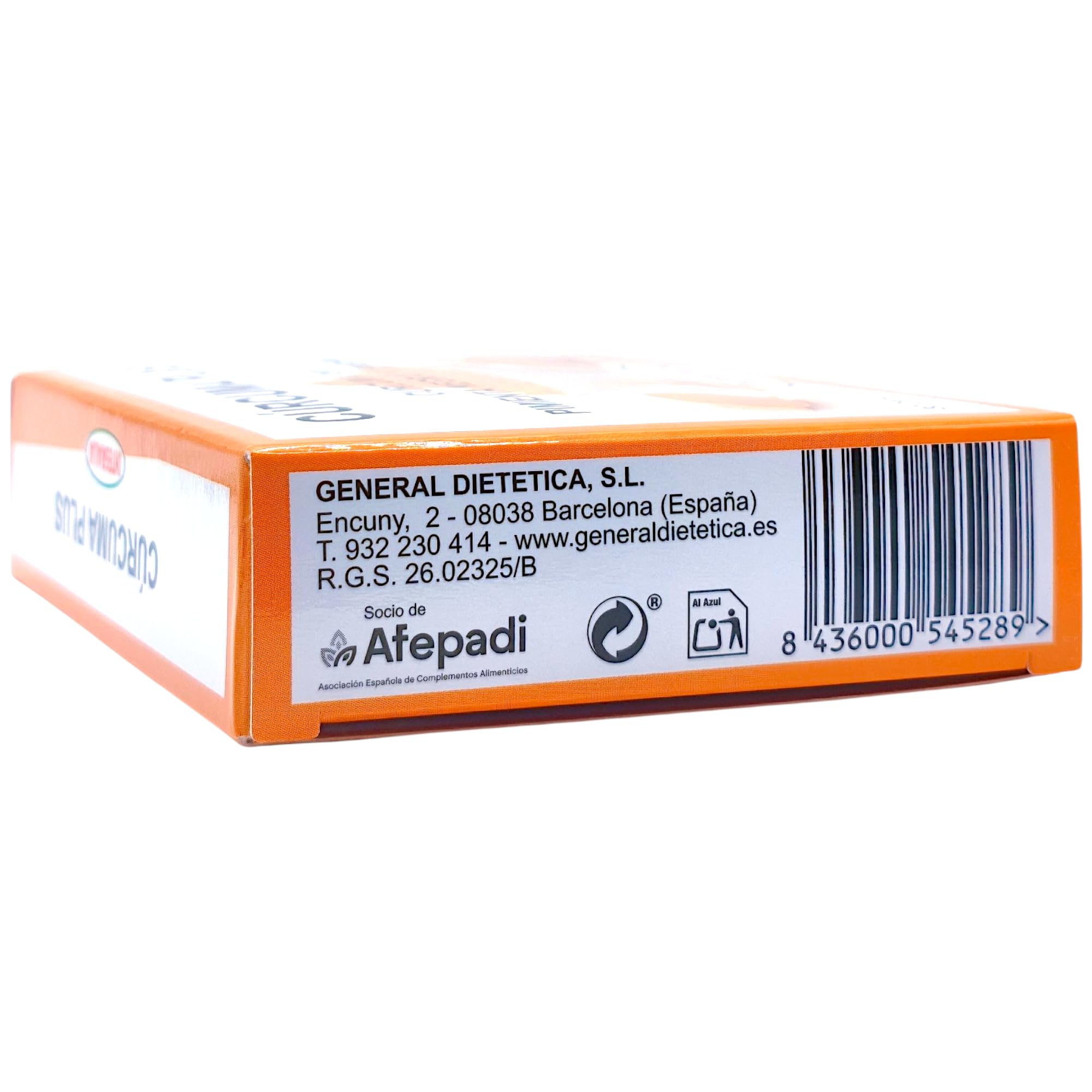 Integralia Cúrcuma Plus - Pack Ahorro 2 x 30 Cápsulas - Extracto de Cúrcuma al 95% con Jengibre y Pimienta Negra - Antiinflamatorio y Antioxidante Natural para Articulaciones - Alta Absorción