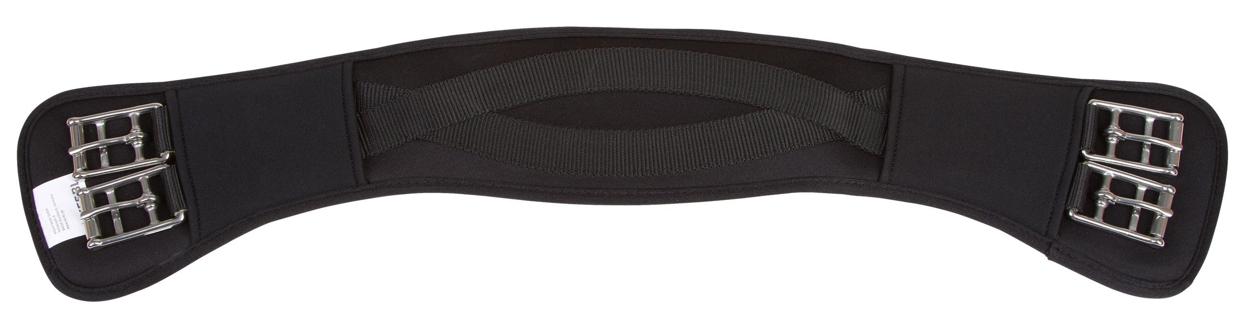 Covalliero Cincha Corta de Caucho sintético, Forma anatómica, 70 cm