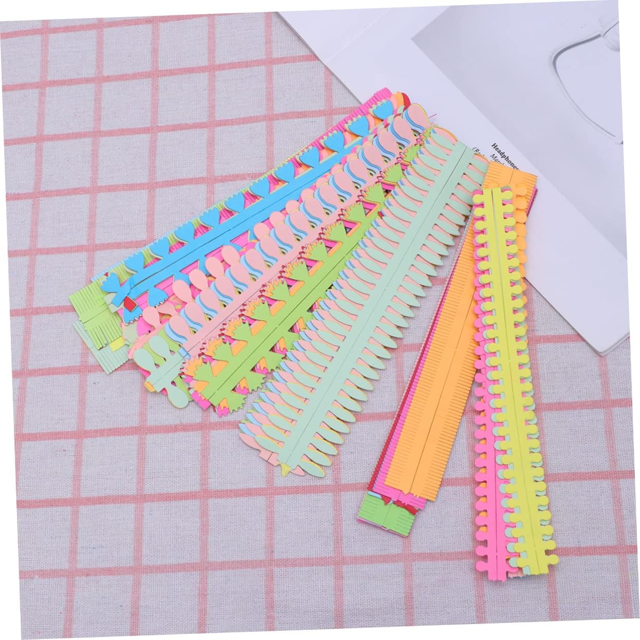 NUOBESTY 8bags Handmade Colorful Paper Quilling Strips for Crafts of Vibrant Quilling Paper for Creative Projects and Decorations