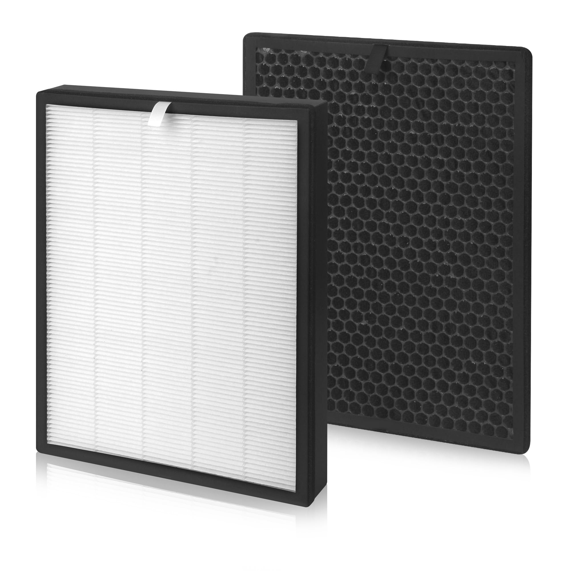 2 pezzi Sostituzione per FY2420/30 e FY2422/30 per Purificatore D Aria di Philips, Compatibile con AC2882 AC2887 AC2889 AC3829 Serie 2000 e 3000,Set con 1 Filtro HEPA e Filtro a Carbone Attivo Premium