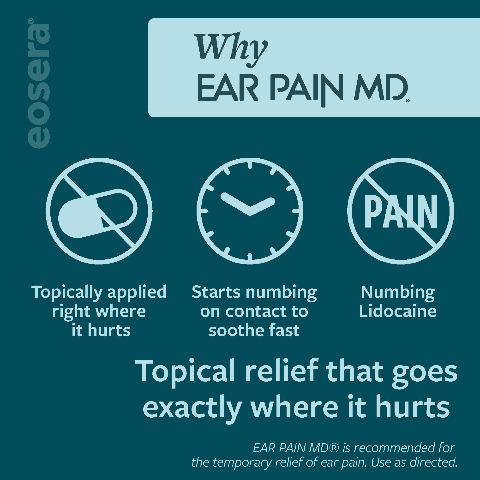 eosera Ear Pain MD Ear Drops - 12.5 mL — Amazon image 4