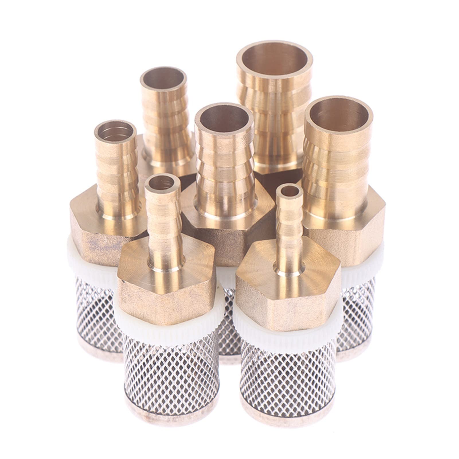 Filtros de Manguera Filtro de Manguera de jardín, Filtro de riego for jardín, Lavado de Autos, Malla de Acero Inoxidable de latón, 6 mm a 19 mm(19MM)