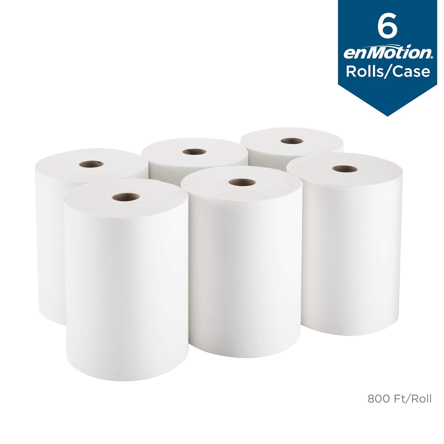 enMotion 10” Paper Towel Roll by GP PRO (Georgia-Pacific), White, 89460, 800 Feet Per Roll, 6 Rolls Per Case: Paper Towels: Industrial & Scientific