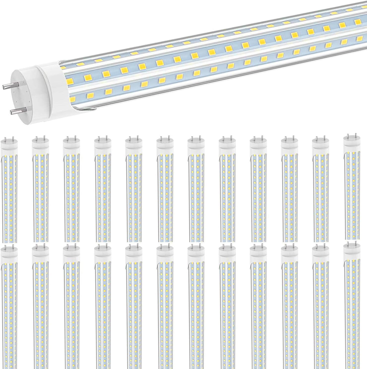 SHOPLED 4FT T8 LED Tube Light - 36W(96W Eqv.) 4680LM 6000K