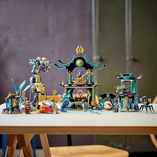 Miniatura 3 de KCZRFUO Kits de construcción MOC Juguetes compatibles con Lego Ninjago Templo del Mar Endless 1060 unidades