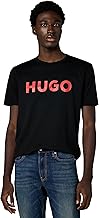 HUGO Mens Print Logo Short Sleeve T-Shirt