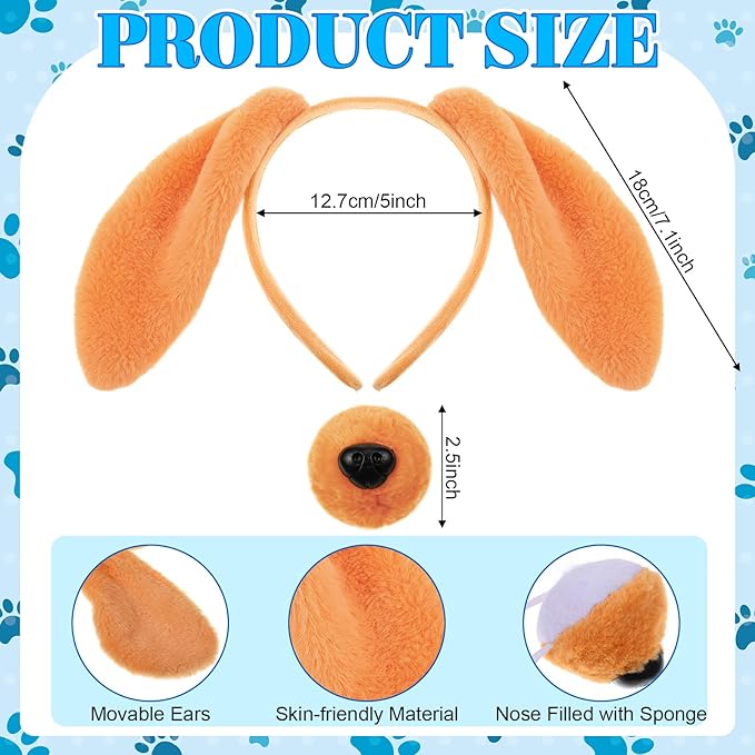 Set de Accesorios para Disfraz de Perro Toulite 3 Piezas miniatura 6