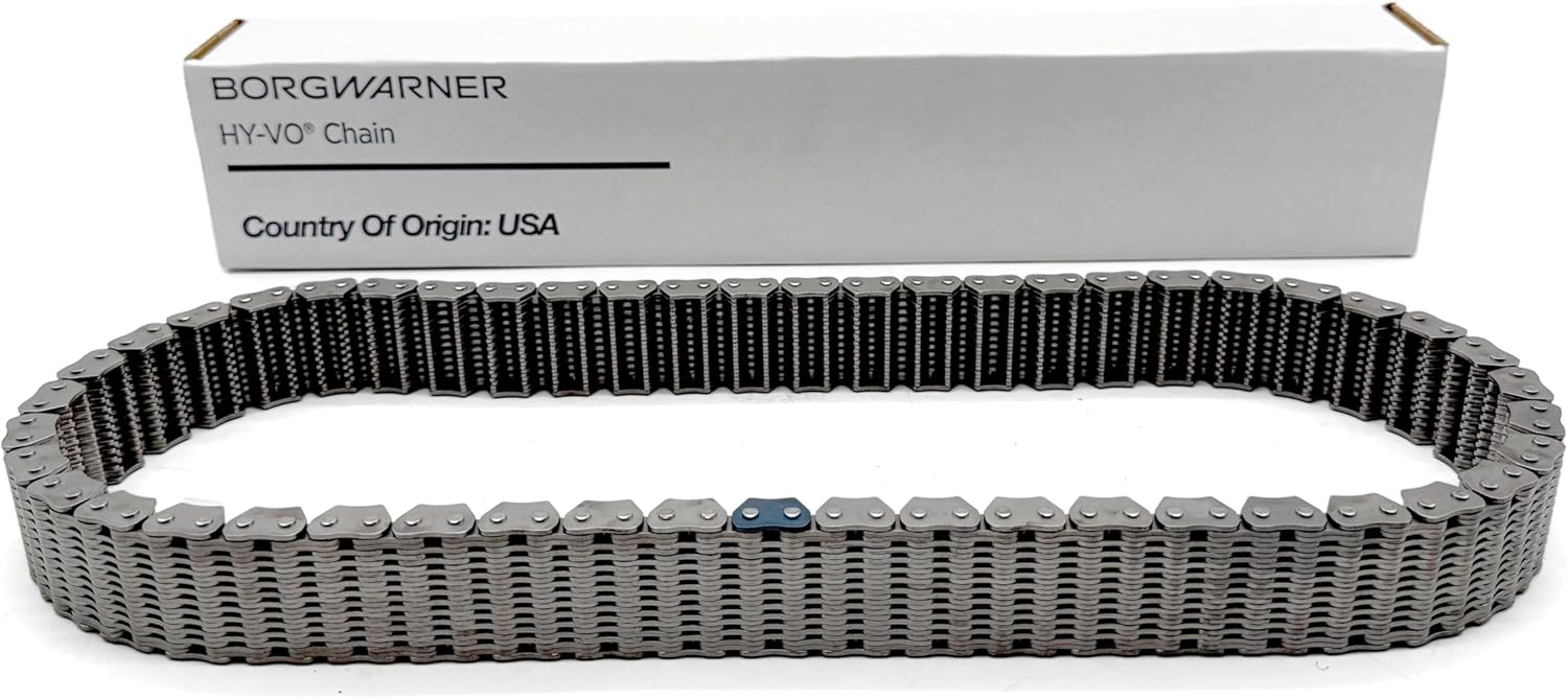 BorgWarner HV064 Transfer Case Chain – NP271 NP273 BW4446 BW4464 BW4465 – 1.5" Wide 49 Link Hy-Vo Drive Chain, HV064