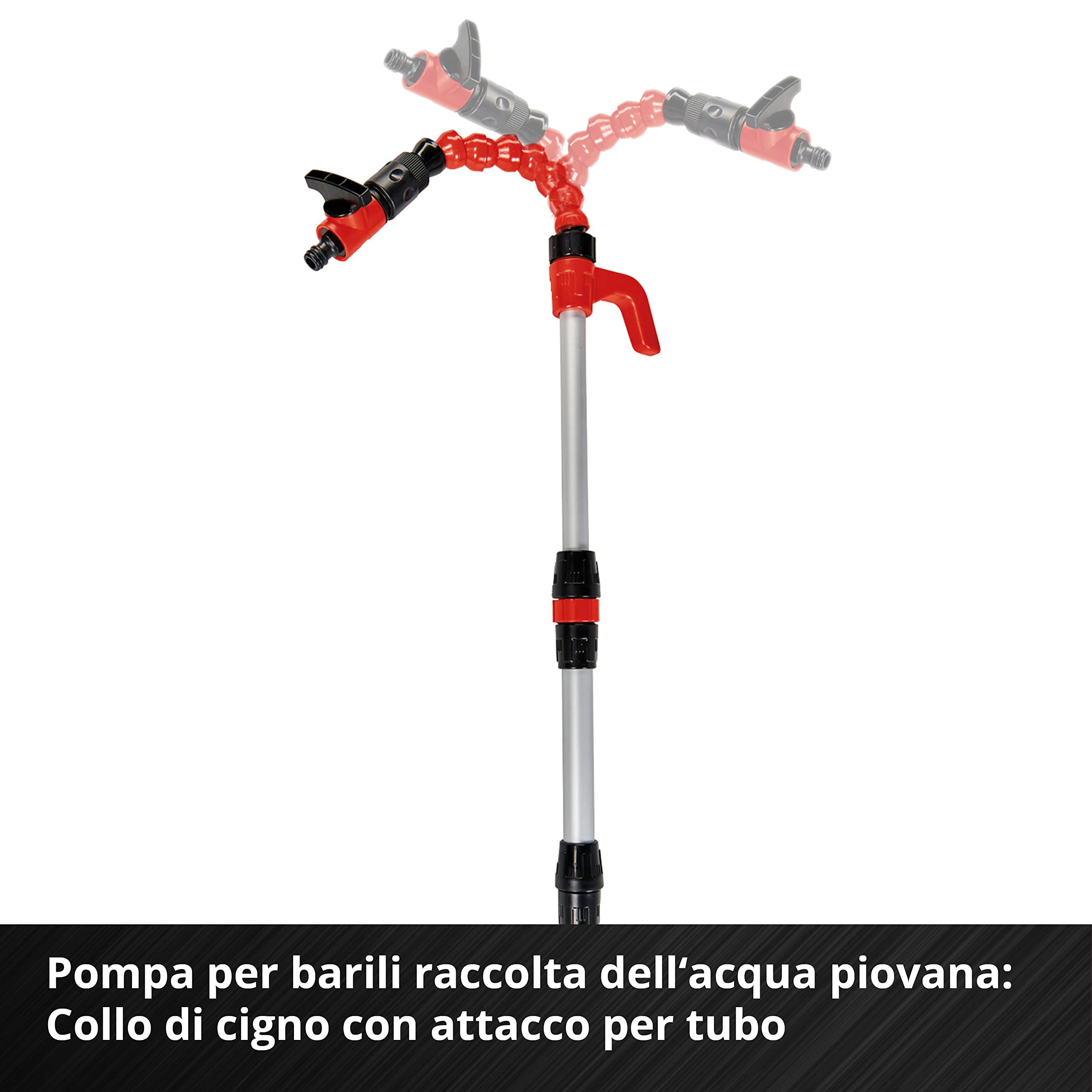 Einhell GE-PP 18 RB Li - Solo Pompa a immersione acqua piovana (18V, prevalenza 20 m, portata 3000 L/h, profondità max 4 m, senza batteria e caricabatteria)