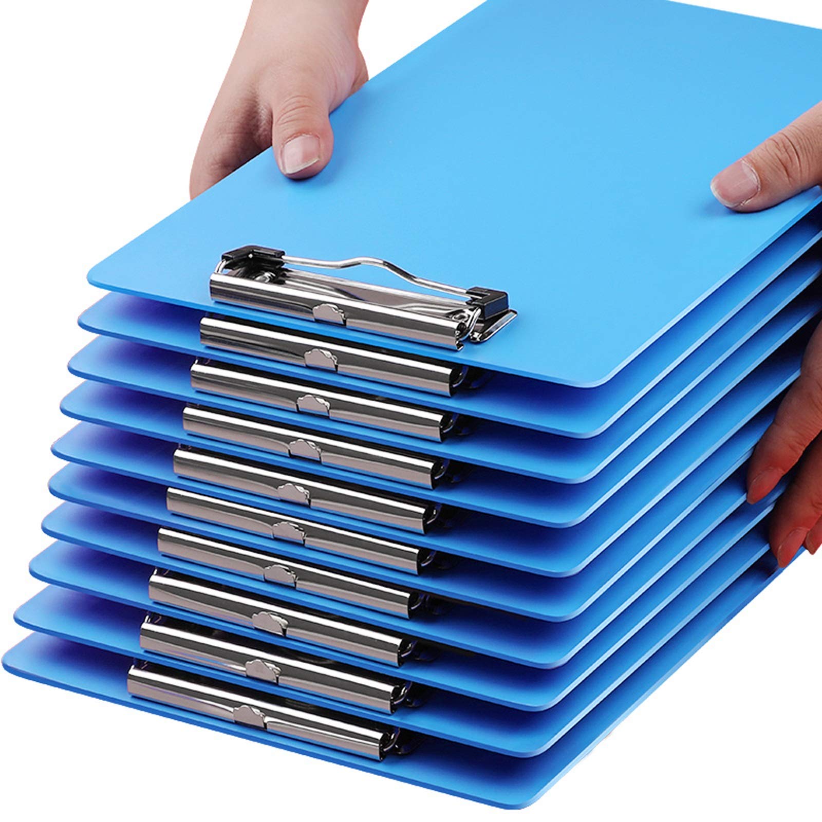 Cartella portadocumenti espandibile 50 Appunti in plastica PACK possono contenere cartelle di carta A4 con fori appesi a carte da scrittura di cartelle di scrittura di cartelle/organizzatore di docu