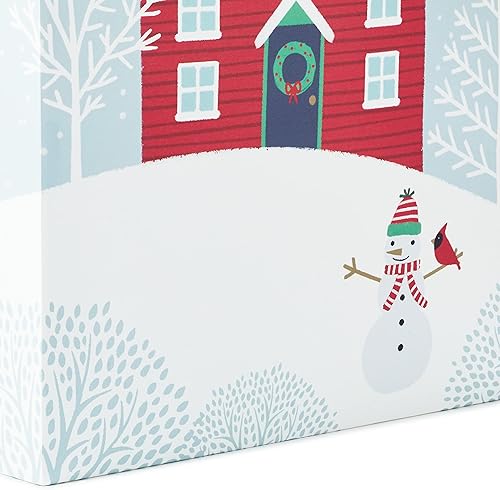 Miniatura 6 de Hallmark Surtido de bolsas de regalo de Navidad rústicas (8 bolsas 3 pequeñas de 6 pulgadas, 3 medianas de 9 pulgadas, 2 grandes de 13 pulgadas),