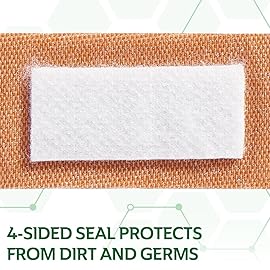 CURAD Assorted Bandages Variety Pack, 300 Count, 6 Styles Including Antibacterial, Waterproof, Sheer, Plastic, Heavy Duty & Flex-Fabric, Protects Scrapes, Cuts & Burns, Latex-Free