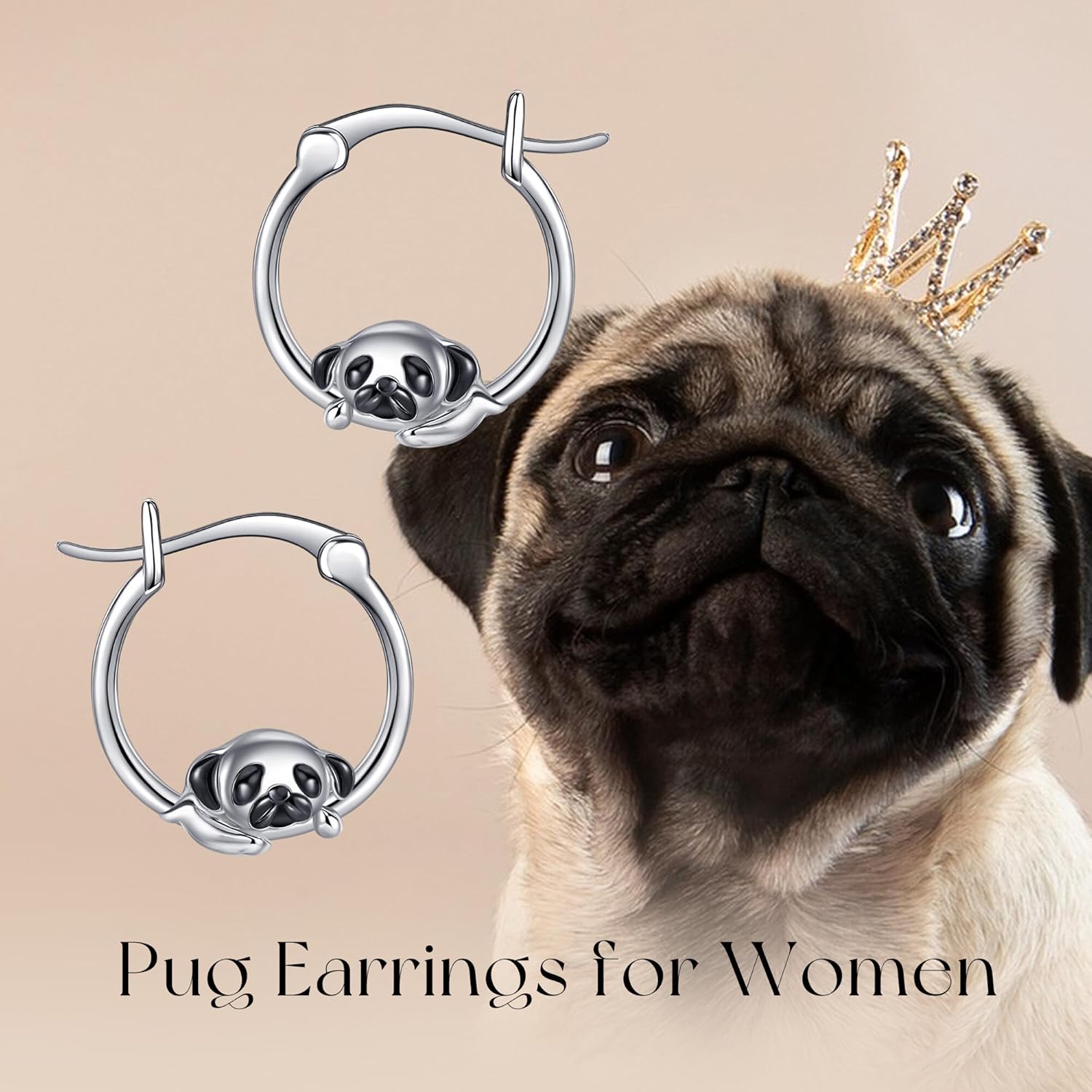 Sterling Silver Boho Filigree/Claddagh/Turtle Hoop Huggie Earrings Boho Claddagh Animal Jewelry Gift for Women