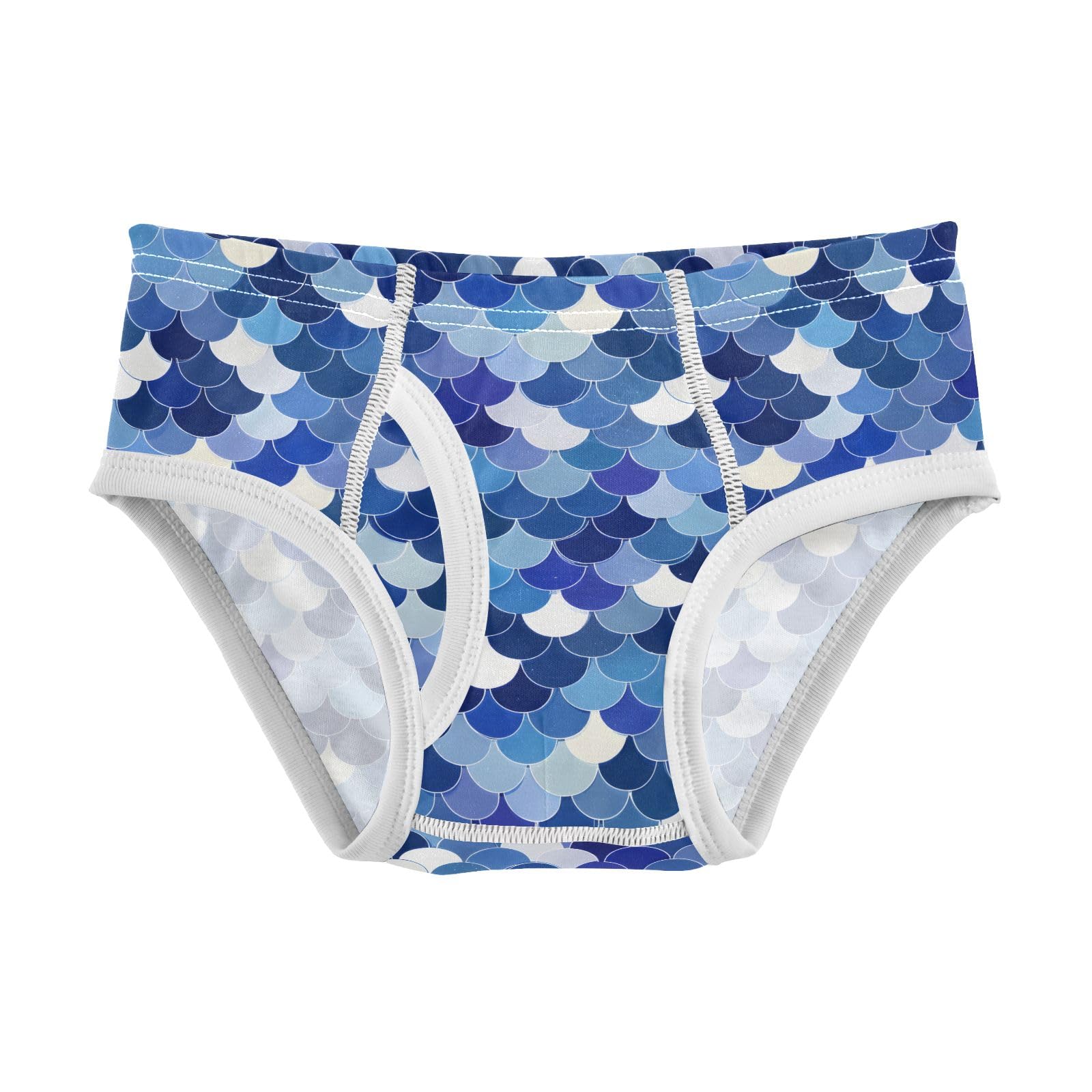 Boys Exclusive Briefs Toddler Underwear 95 Combed Cotton Boxerbriefs 2T Blue Fish Scales