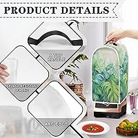 Vista 142 de doginthehole Hummingbird Blender Covers for Kitchen, Washable Appliance Covers Anti Fingerprint Stain Resistant Polyester Blender Dust Cover