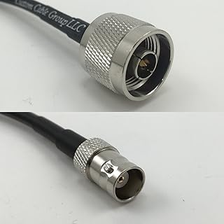 3 feet RG400 Low Loss N MALE to BNC FEMALE Pigtail Jumper RF coaxial cable 50ohm Quick USA Shipping