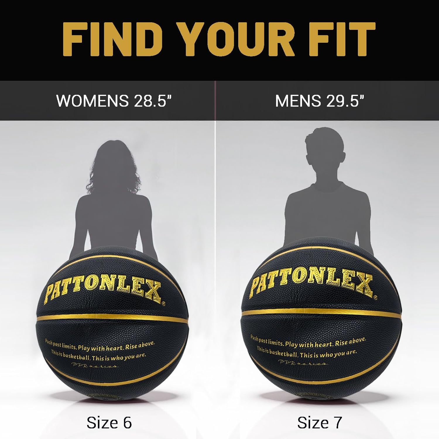 Custom Personalized Basketball – Official Size 7/6 | Leather Indoor/Outdoor Basketball Ball with Name | Idea Gifts