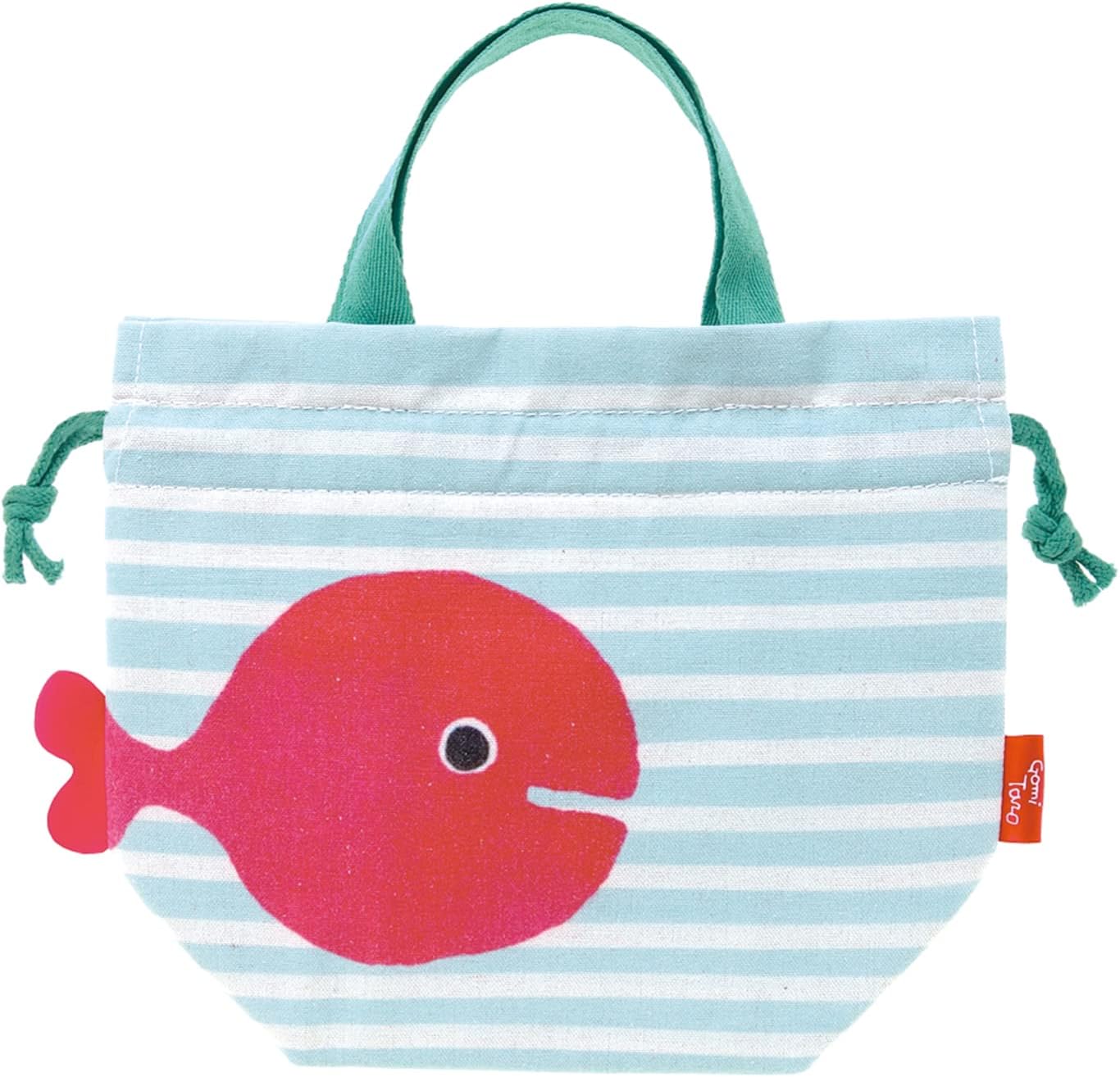 Gakken Staifl K20003 Gomi Taro Kingyoganigeta Insulated Lunch Bag, Kingyo Hana
