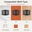 NORTH BAYOU P65 HD Cantilever VESA Wall Mount Up To 68.2KG 55-85 Black Tilt 8-5 gallery image