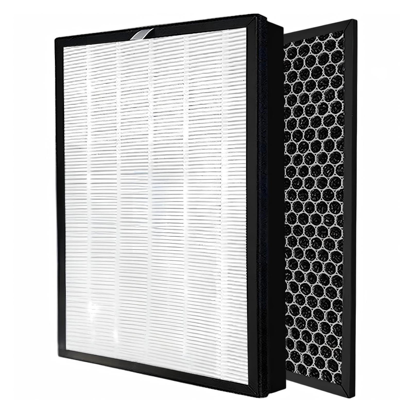 Filtro Composito Al Carbone Attivo Hepa H13 2 In 1 For Purificatore D'aria PH‑U451 Compatible With LG PH‑U450WN 360 * 340 * 30 Mm