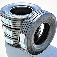 Suntek HD Plus Set of 4 ST225/75R15 Trailer Tires - Load Range G 14-Ply All-Season Highway Radial Tires
