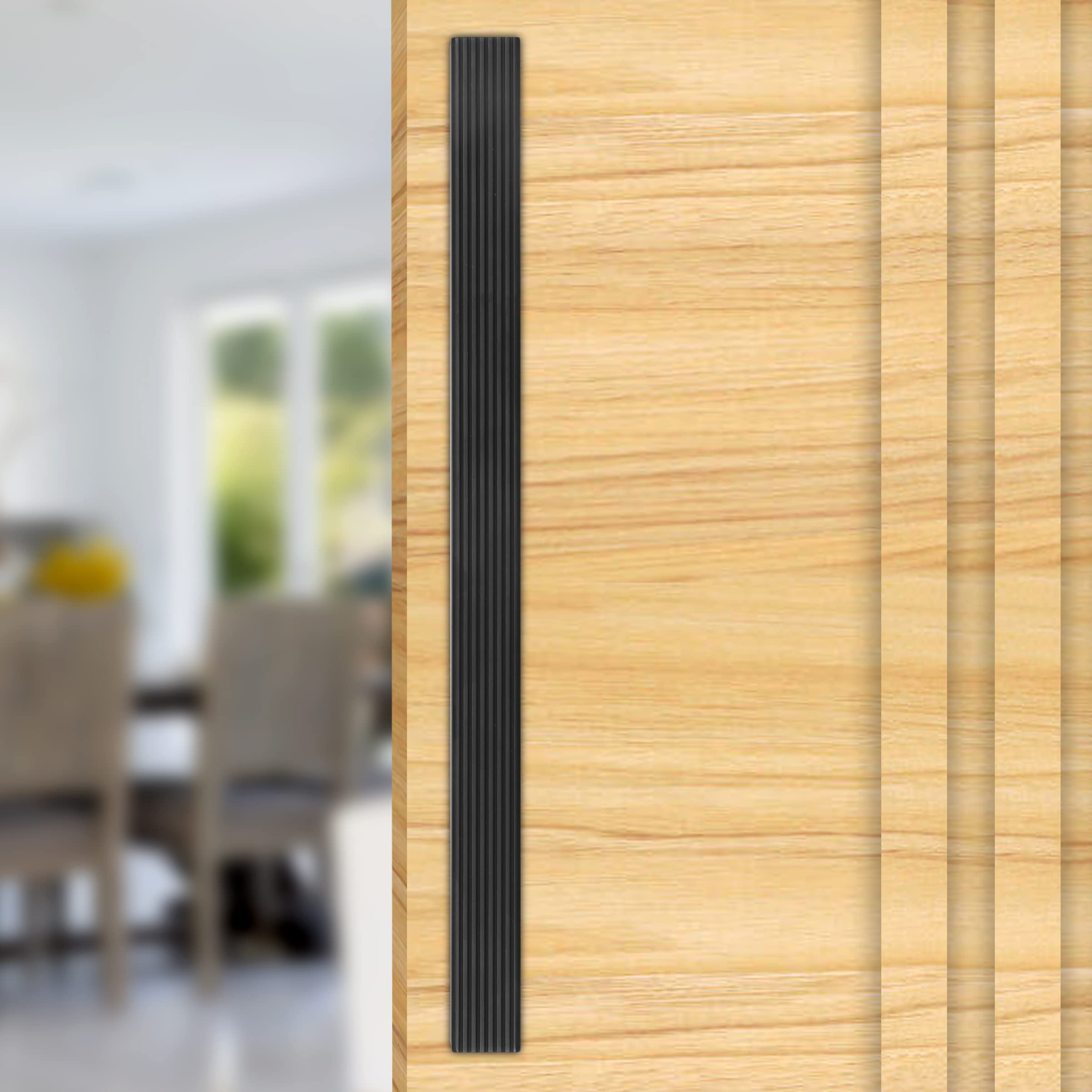 Plantex Heavy Duty Door Handle/Door & Home Decor/14-inches Main Door Handle/Door Pull Push Handle/3 Years Warranty Pack of 1 (236-Black Finish) — Amazon image 3