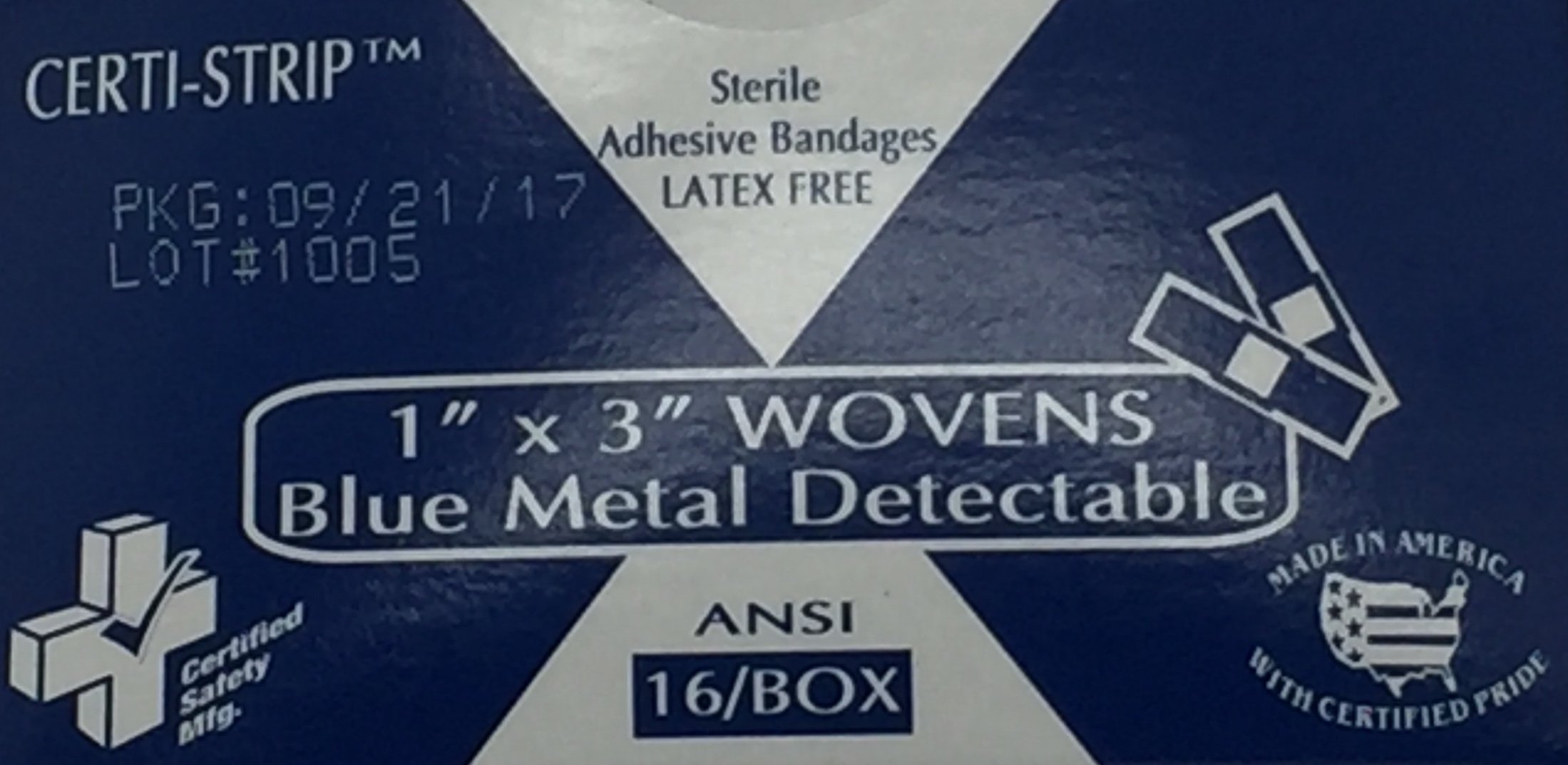 Adhesive Bandage - BMD (210-110) 1" x 3" #609B 16/Box