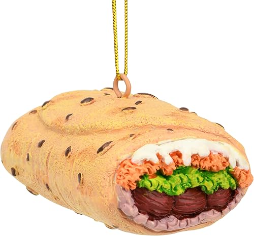 Miniatura 7 de Tree Buddees Burrito envuelto en papel de aluminio adorno navideño