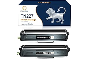 ColorKing Compatible Toner Cartridge Replacement for Brother TN227 TN227BK TN-227 TN223BK TN223
