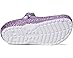 Crocs Kids Classic Lined Glitter Clog (Little Kid/Big Kid) - Bottom View