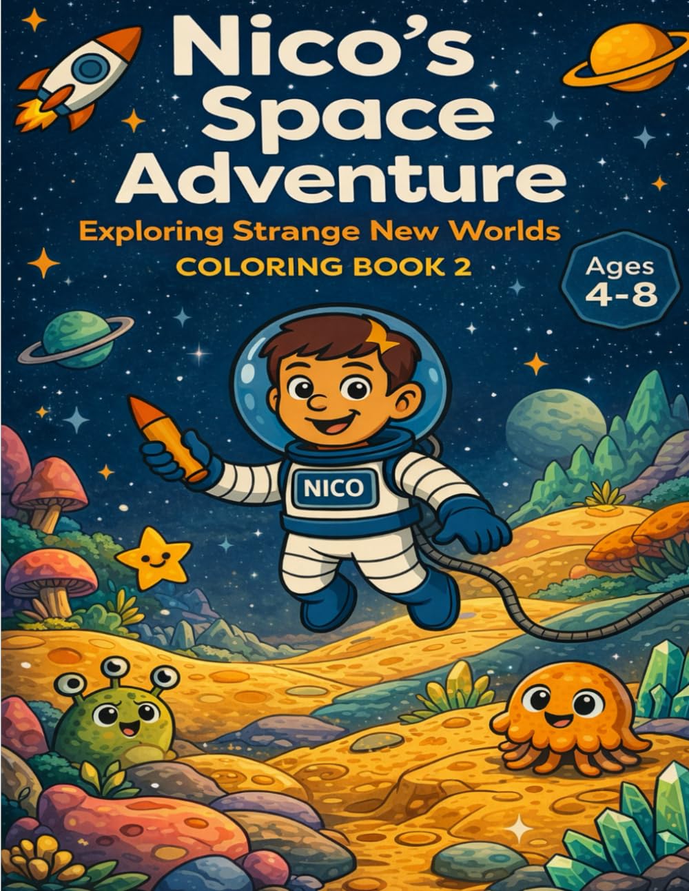 Nico's Space Adventure Coloring Book2
