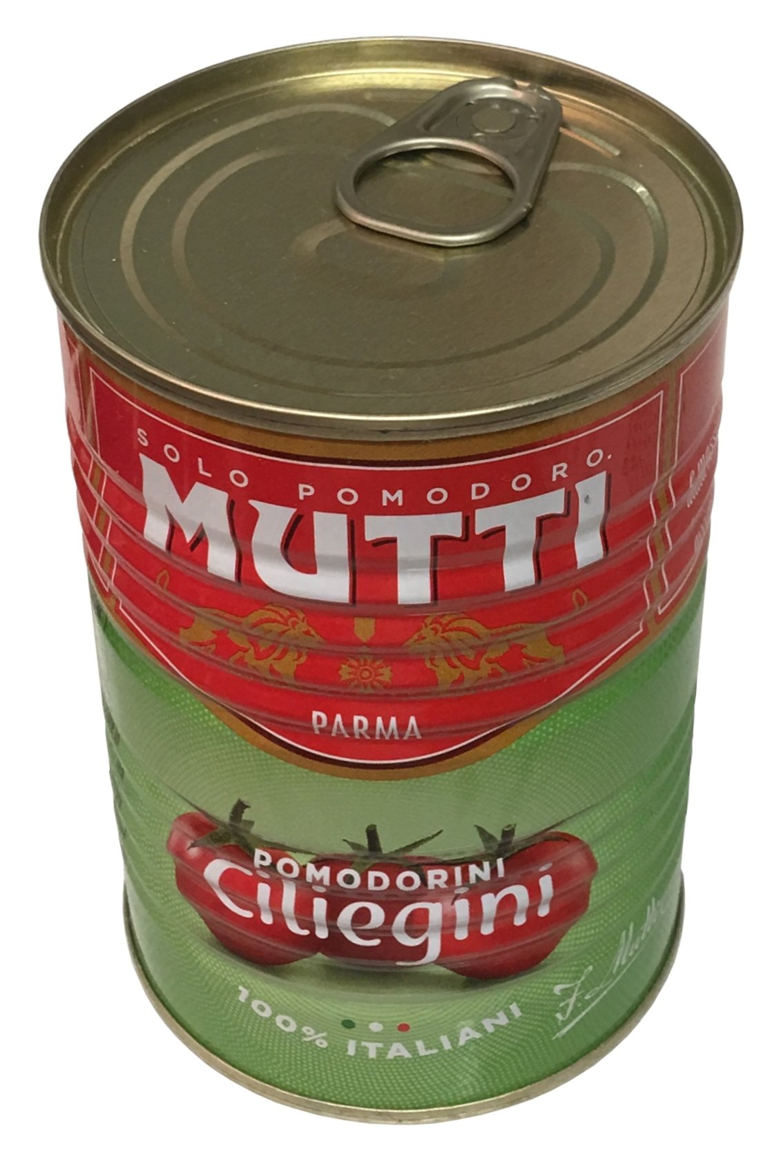 18 x Mutti Pomodorini ciliegini pomidory wiśniowe, sos pomidorowy, 100% włoski, 400 g