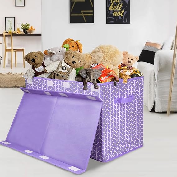 Mayniu Toy Storage Organizer - Extra Large Toy Box Chest Storage Boxes Bins Baskets