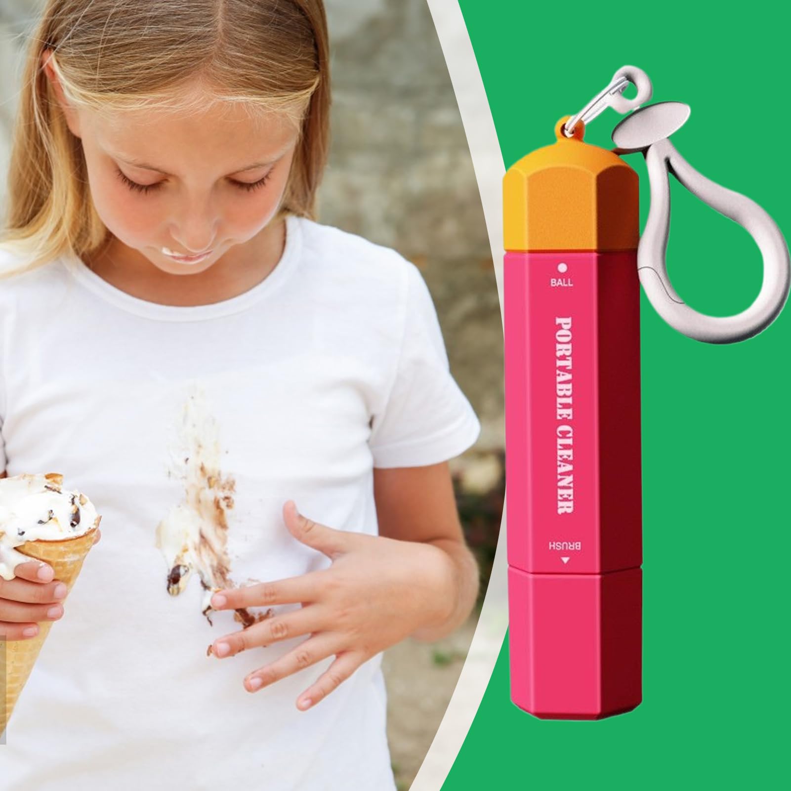 Détachant De Poche Pour Les Taches Sur Les Vêtements | Stylo Détachant Instantané 15ml | Maison D'urgence Laverie Chemise Salle De Bain | Jardin D' Fête Camping