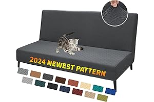 Sleek and Snug: Upgrade Your Sleeper Sofa with Our Armless Cover