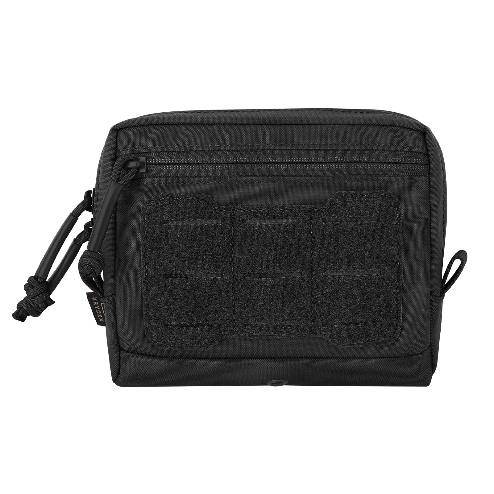 KRYDEX GEAR Tactical GP Pouch General Purpose Pouches Utility EDC MOLLE Bag Belt Backpack Storage Bag (Black)