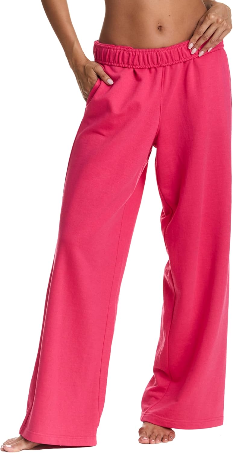 bebe Women's French Terry Jogger Sweatpants, Pockets, Loungewear Valentines Gifts for Her - Image 5