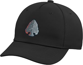 Topographic Lines Arrowhead Design Hiking Graphic Retro Adjustable Baseball Hat