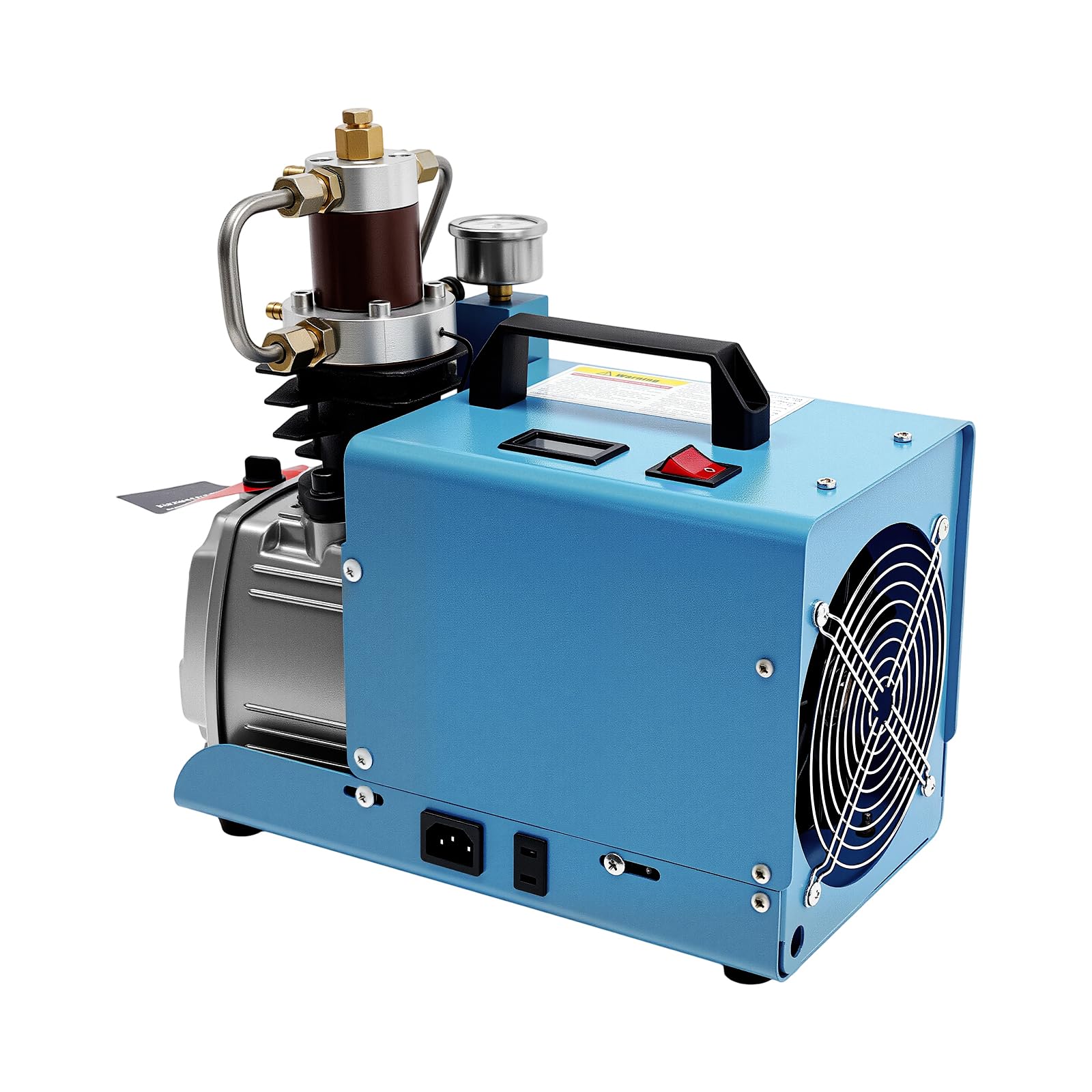 Elektrische Luftpumpe 1800W Hochdruckluftpumpe, Luftkompressor 30Mpa Hochdruck Kompressor mit Wasserschlauch, 2800 U/min, für Autos, Werkstätten, Ventile, Sanitärinstallationen