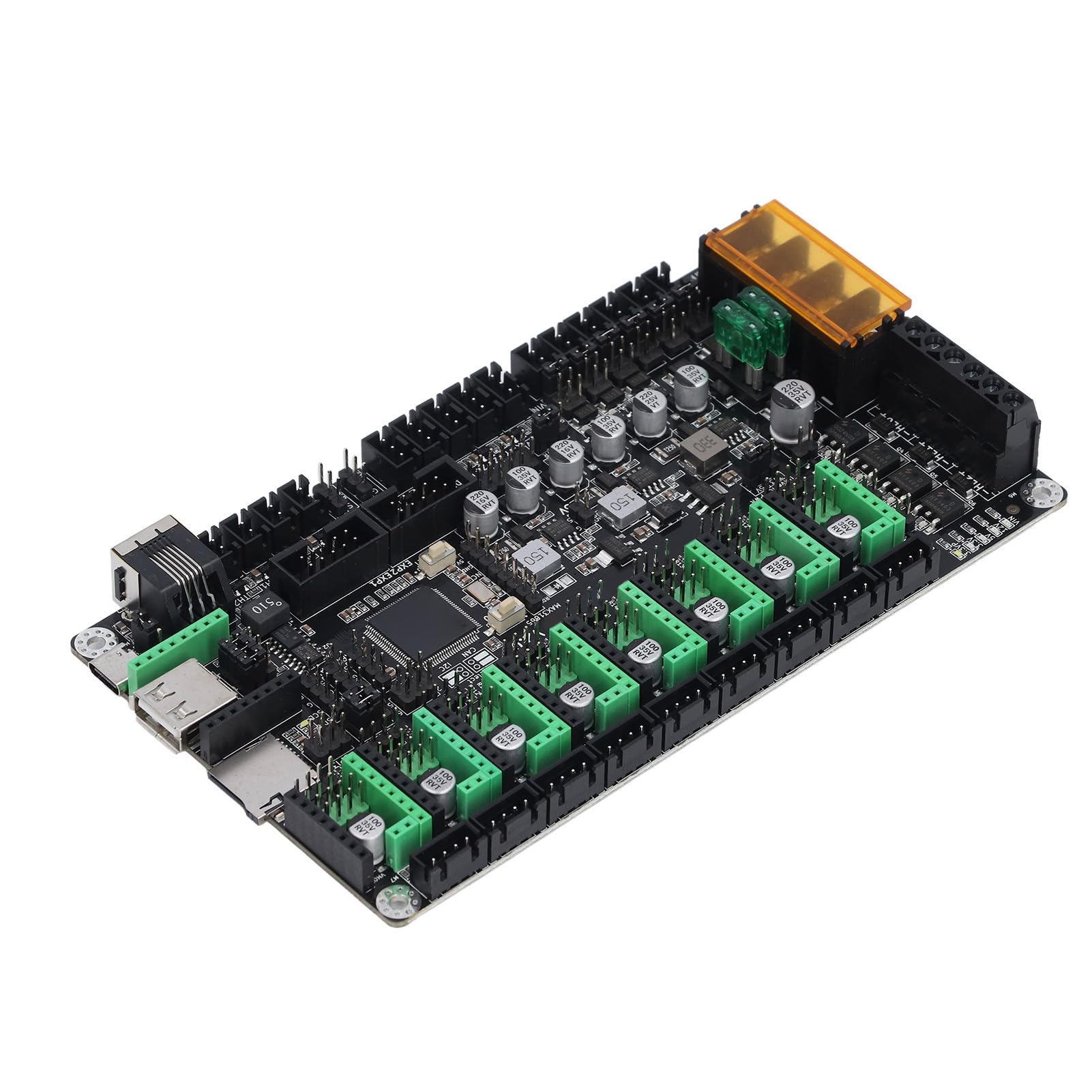 Garosa MKS 8 V2 Motherboard mit TMC2209-Treiber, 32 Bit für 3D-Druck, Unterstützt Klipper und , Ideal für -Drucker und Motor-Upgrades