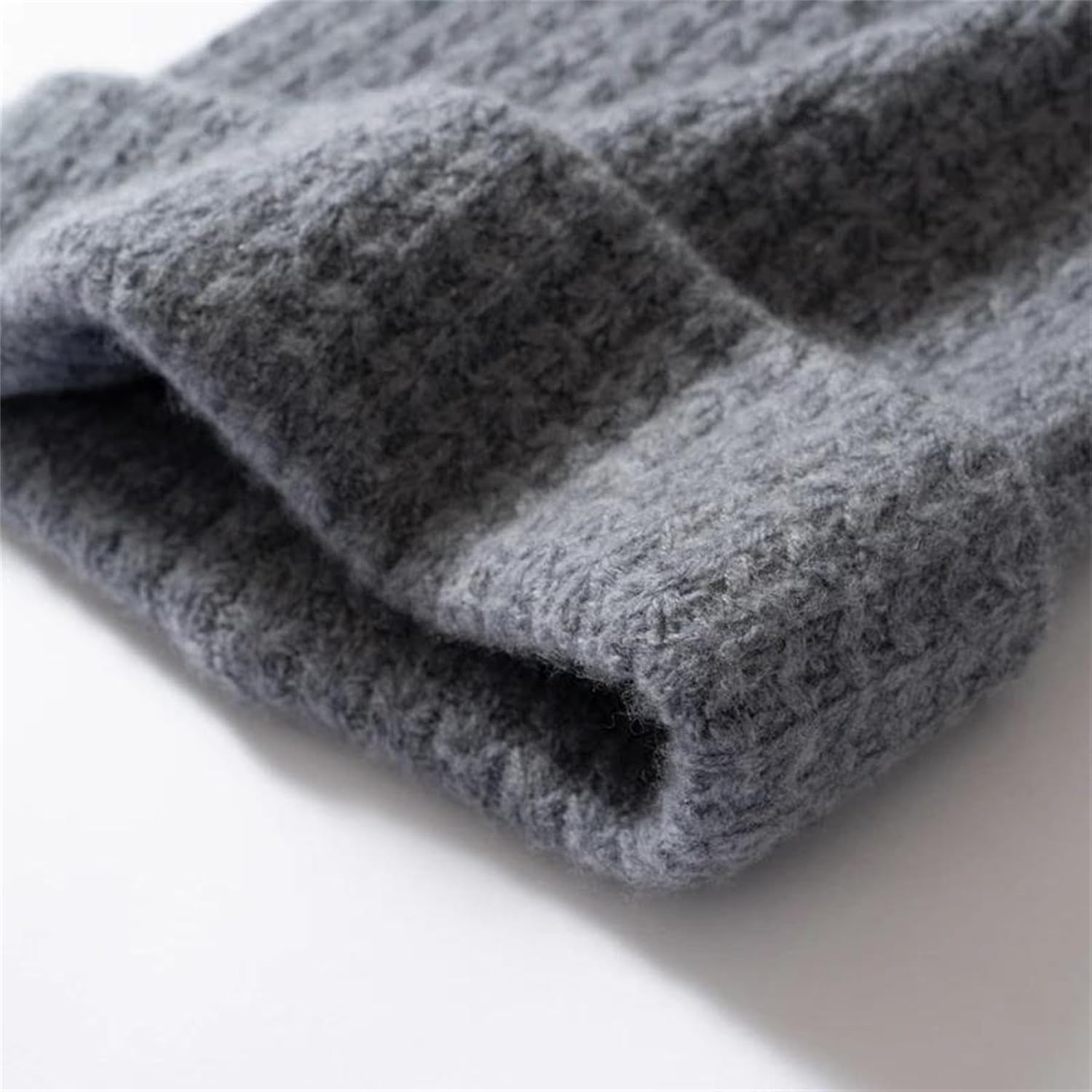Women's Solid Color Slouchy Warm Casual Beanie, Men's Outdoor Winter Cold Weather Knit Hat for Skiing/Hiking/Skating