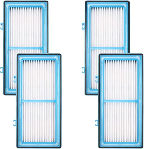 HAPF300AT - Juego de 4 filtros HEPA azul de repuesto para modelos Holmes serie AER1, HAPF300AT para piezas de repuesto # HAPF300AH-U4R, HAP242-NUC