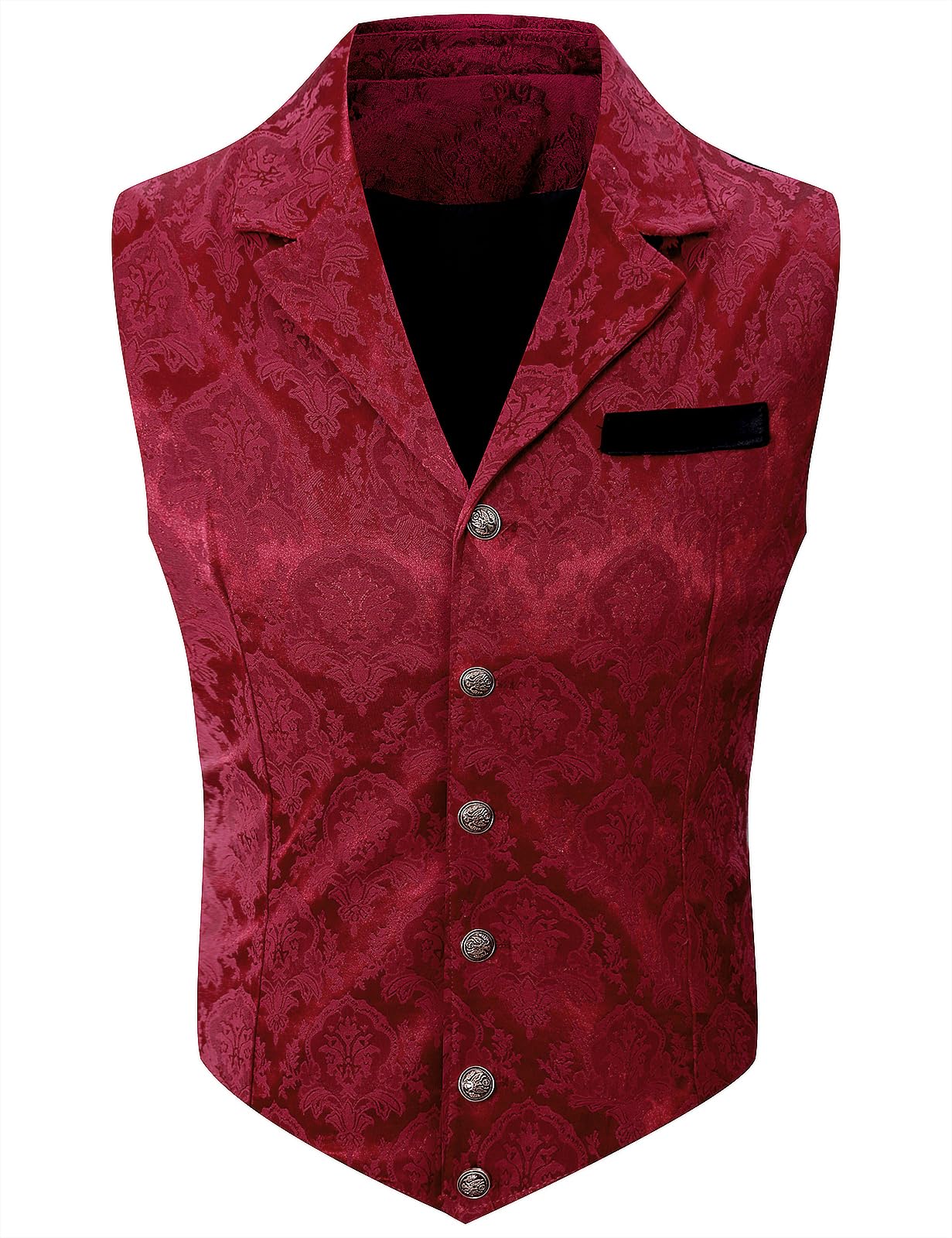 Chaleco de Traje Victoriano Góticos Steampunk para Hombre