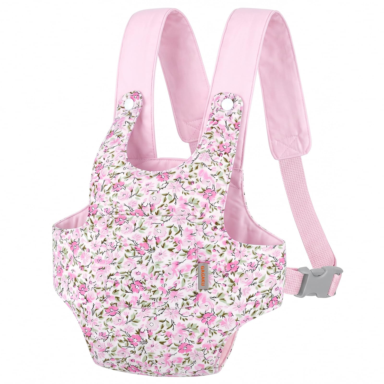 GAGAKU Doll Carrier for Kids with Adjustable Straps, Dolls Accessories