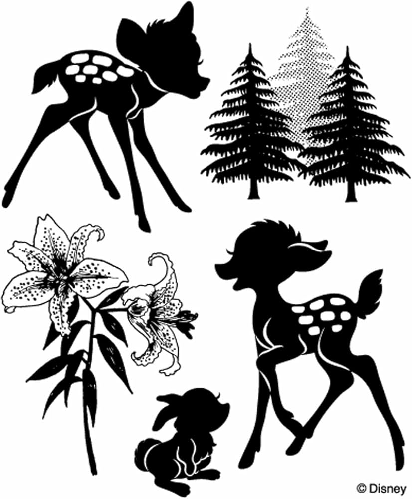 Amazon.co.jp: Bambi シルエットスタンプ : Toys & Games