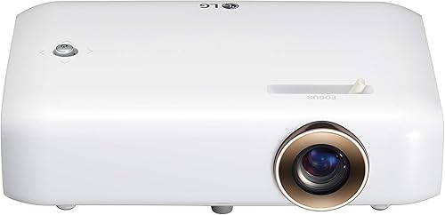 LG PH510P HD Resolution (1280 x 720) Proyector portátil CineBeam, batería incorporada (hasta 2,5 horas) - Blanco