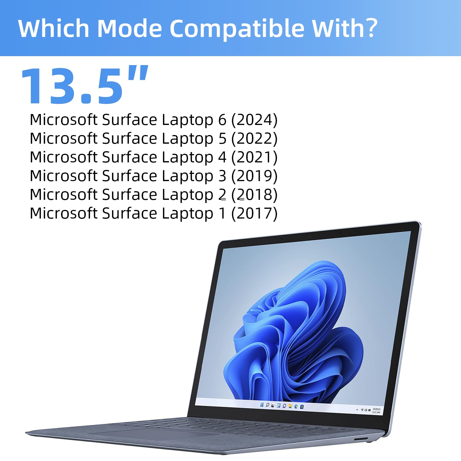 Mamol Magnetic Privacy Screen for 13.5 Inch Surface Laptop 6/5/4/3/2/1, Removable Anti Spy Glare Blue Light Filter, Microsoft Surface Laptop Privacy Screen Protector 13.5 in — view 7