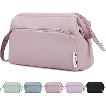 Narwey Women's Toiletry Bag Cosmetic Bag Make Up Bag
