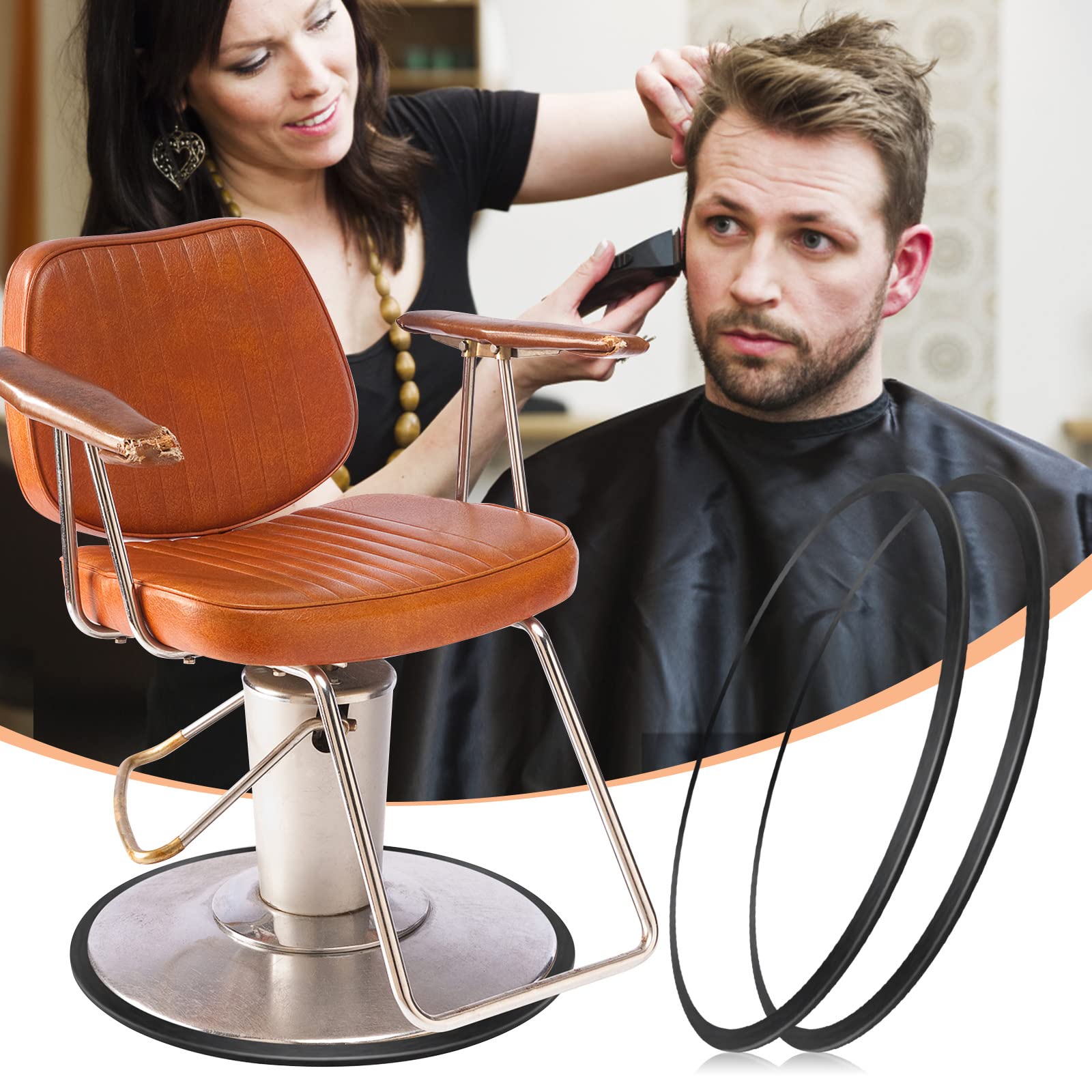 Protect Your Floors - Salon Chair Base Rings -6