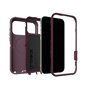 OtterBox iPhone 17 Pro Max Defender Pro Series Case - Purple Mystery - Tough, Rugged & Durable iPhone Case, Snaps on MagSafe